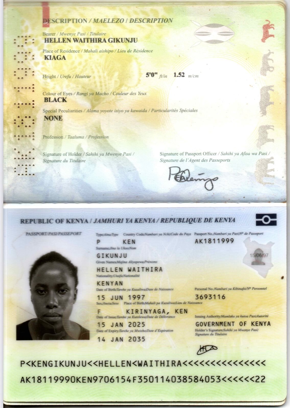 HELLEN WAITHIRA